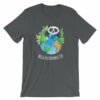 World Environment Day Globe and Panda Awareness T-Shirt - Image 7