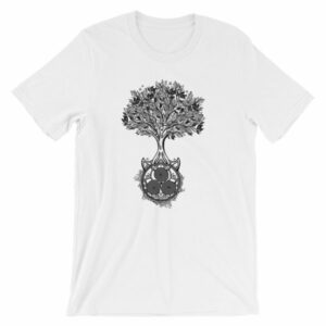Tree of Life Triskele Triple Spiral Celtic Design T-Shirt - Image 2