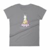 Buddhacorn Meditating Unicorn Monk in Lotus Yoga Women's T-Shirt - Image 5