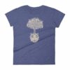 Tree of Life Triskele Triple Spiral Celtic Design Women's T-Shirt - Image 6