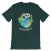 World Environment Day Globe and Panda Awareness T-Shirt - Image 9