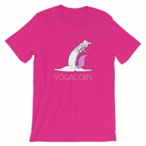 Yogacorn Yoga Unicorn Monkey Pose Funny T-Shirt