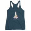 Buddhacorn Meditating Unicorn Monk in Lotus Yoga Women's Tank Top - Image 3