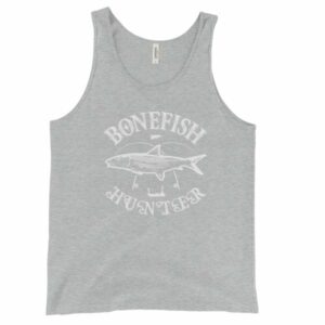 Bonefish Hunter Fishing Lovers Unisex Tank Top - Image 6