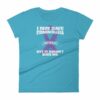 I May Have Fibromyalgia But It Doesn't Have Me Chronic Pain Warrior Women's T-Shirt - Image 8