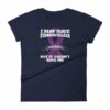 I May Have Fibromyalgia But It Doesn't Have Me Chronic Pain Warrior Women's T-Shirt - Image 4