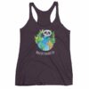 World Environment Day Globe and Panda Awareness Women's Tank Top - Image 7