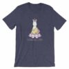 Buddhacorn Meditating Unicorn Monk in Lotus Yoga T-Shirt - Image 5
