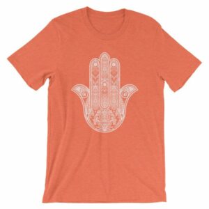 Hamsa Hand Yoga Protection Hand of God T-Shirt - Image 13