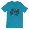 Koi Fish Yin Yang Aum Om Symbol T-Shirt