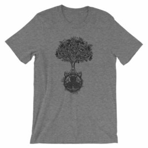 Tree of Life Triskele Triple Spiral Celtic Design T-Shirt