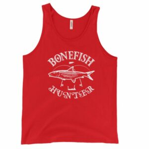 Bonefish Hunter Fishing Lovers Unisex Tank Top - Image 7