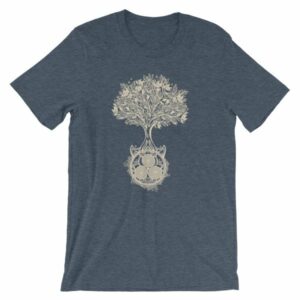 Tree of Life Triskele Triple Spiral Celtic Design T-Shirt - Image 10