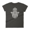 Hamsa Hand Yoga Protection Hand of God Women's short sleeve t-shirt - Image 2