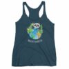 World Environment Day Globe and Panda Awareness Women's Tank Top - Image 3