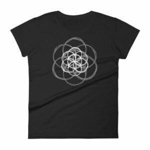 Seed of Life Sacred Geometry Meditation Yoga Women's T-Shirt