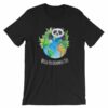 World Environment Day Globe and Panda Awareness T-Shirt
