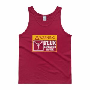 Warning Flux Capacitor In Use Tank top - Image 7