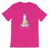 Buddhacorn Meditating Unicorn Monk in Lotus Yoga T-Shirt - Image 15