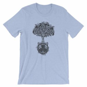 Tree of Life Triskele Triple Spiral Celtic Design T-Shirt - Image 8