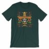 Cinco De Mayo Fiesta Skull In Sombrero Festival T-Shirt - Image 9