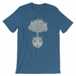 Tree of Life Triskele Triple Spiral Celtic Design T-Shirt - Image 11
