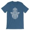 Hamsa Hand Yoga Protection Hand of God T-Shirt - Image 11