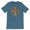 Cinco De Mayo Fiesta Skull In Sombrero Festival T-Shirt - Image 3