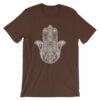 Hamsa Hand Yoga Protection Hand of God T-Shirt - Image 2