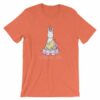 Buddhacorn Meditating Unicorn Monk in Lotus Yoga T-Shirt - Image 13
