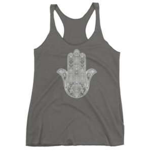 Hamsa Hand Yoga Protection Hand of God Women's tank top - Image 4