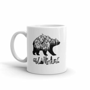 Mountain Bear Outdoor Adventure Wanderlust Coffee Mug - Image 2