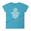 Hamsa Hand Yoga Protection Hand of God Women's short sleeve t-shirt - Image 7