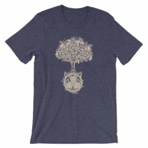 Tree of Life Triskele Triple Spiral Celtic Design T-Shirt - Image 5