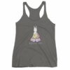 Buddhacorn Meditating Unicorn Monk in Lotus Yoga Women's Tank Top - Image 4