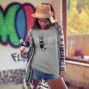 Crazy Cat Lady Cat Lovers Funny T-Shirt