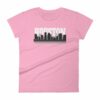 Houston The City With No Limits Skyline Silhouette Women's T-Shirt - Image 13