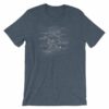 Hamburger Anatomy Chalk Drawing Hamburger Lovers T-Shirt - Image 11
