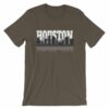 Houston The City With No Limits Skyline Silhouette T-Shirt - Image 10