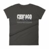 Chicago The Windy City Skyline and Reflection Women's T-Shirt - Image 2