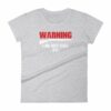 Warning I Do Not Call 911 2nd Amendment Gun Rights Women's T-Shirt - Image 7
