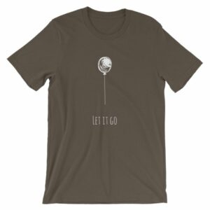 Let It Go Single Balloon Mindfulness T-Shirt - Image 10
