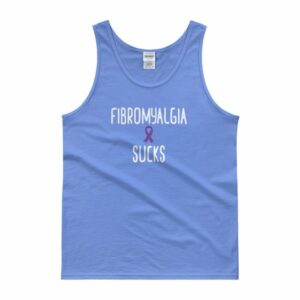 Fibromyalgia Sucks Chronic Illness Awareness Snarky Tank Top - Image 5