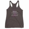 Fibromyalgia Is A Pain In The Butt! Awareness Women's tank top - Image 2