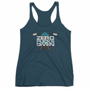 Zero Pucks Given Hockey Lovers Women's tank top - Image 3