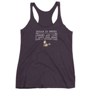 I Love You More Than Unicorn Farts Funny Unicorn Women's tank top - Image 8