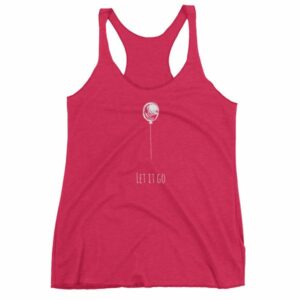 Let It Go Single Balloon Mindfulness Women's tank top - Image 13
