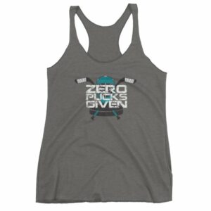 Zero Pucks Given Hockey Lovers Women's tank top