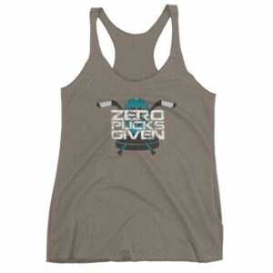 Zero Pucks Given Hockey Lovers Women's tank top - Image 5