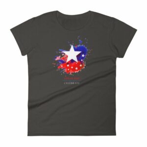4th of July Splash Celebrate Independence Day Women's T-Shirt - Image 2